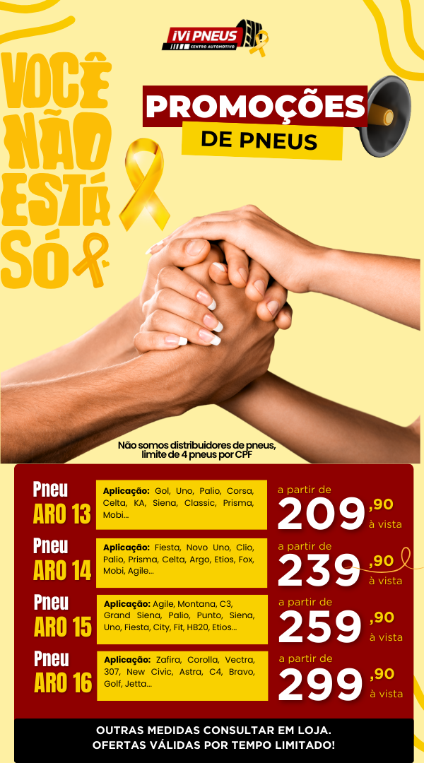 Banner Férias IVI Pneus Mobile