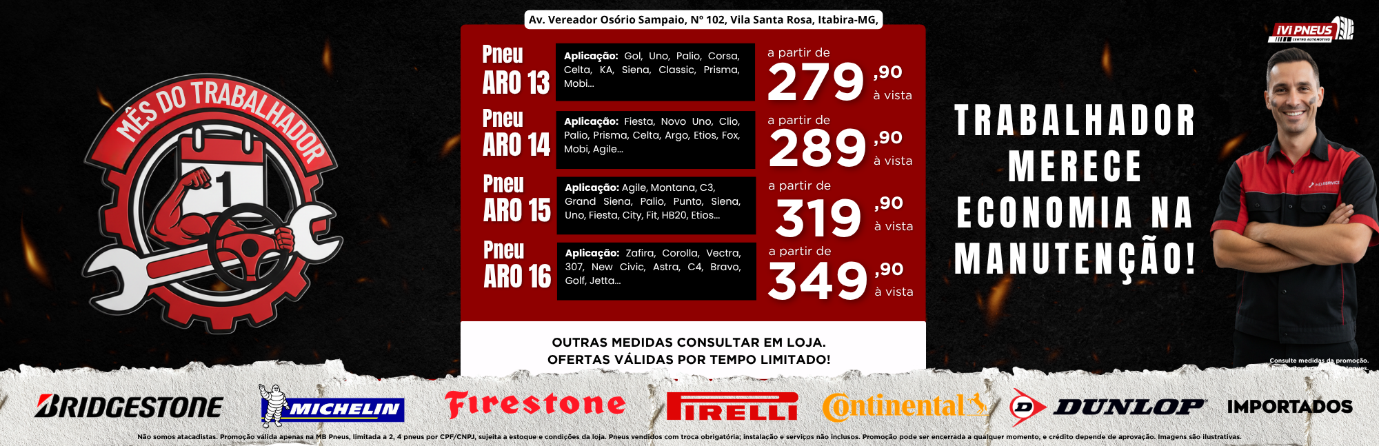 Banner Promocional IVI Centro Automotivo
